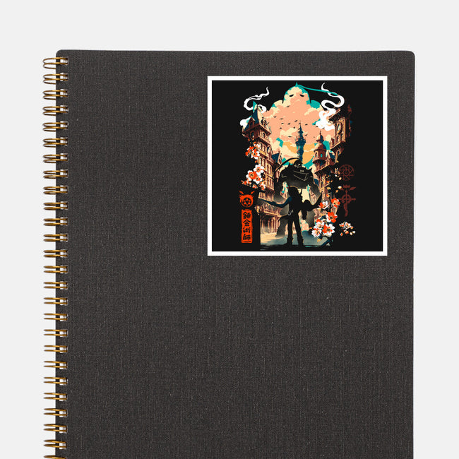 Alchemy Brothers-None-Glossy-Sticker-Arinesart