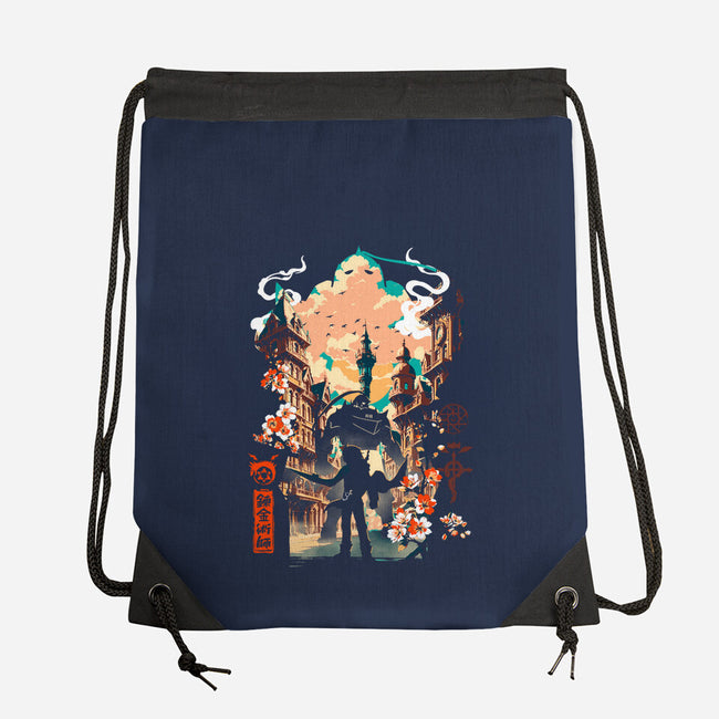 Alchemy Brothers-None-Drawstring-Bag-Arinesart