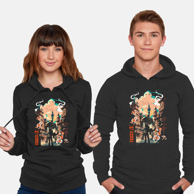 Alchemy Brothers-Unisex-Pullover-Sweatshirt-Arinesart
