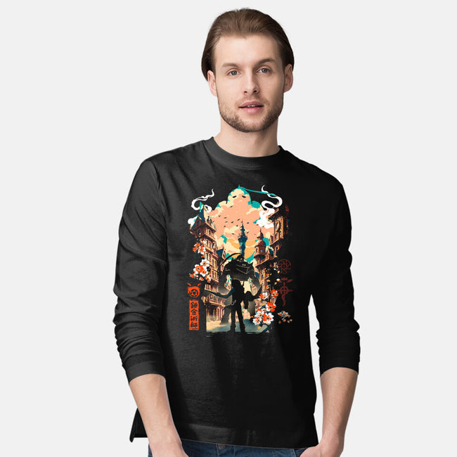 Alchemy Brothers-Mens-Long Sleeved-Tee-Arinesart