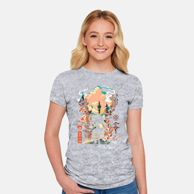 Alchemy Brothers-Womens-Fitted-Tee-Arinesart
