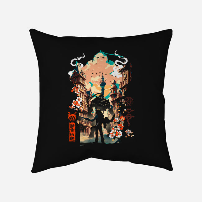 Alchemy Brothers-None-Removable Cover w Insert-Throw Pillow-Arinesart