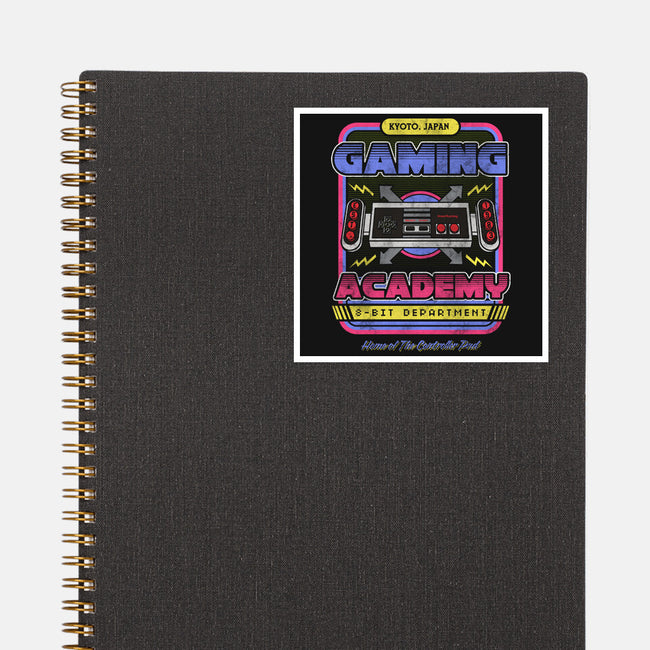 Gaming Academy-None-Glossy-Sticker-Arinesart