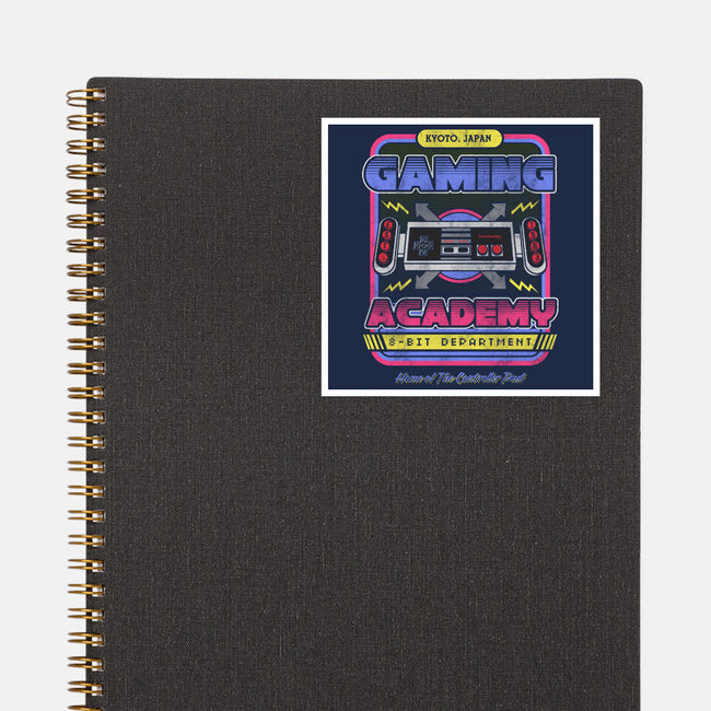 Gaming Academy-None-Glossy-Sticker-Arinesart