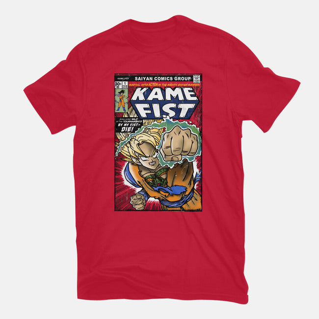 Kame Fist-Womens-Fitted-Tee-Arinesart