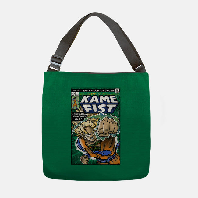 Kame Fist-None-Adjustable Tote-Bag-Arinesart