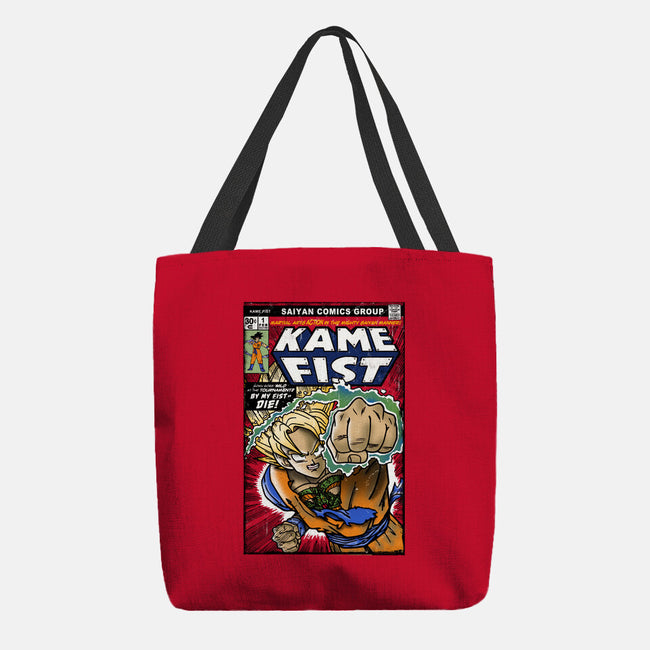Kame Fist-None-Basic Tote-Bag-Arinesart