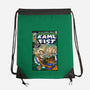 Kame Fist-None-Drawstring-Bag-Arinesart