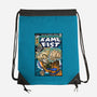 Kame Fist-None-Drawstring-Bag-Arinesart