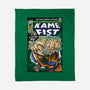 Kame Fist-None-Fleece-Blanket-Arinesart