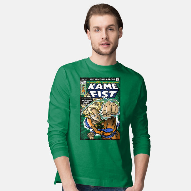 Kame Fist-Mens-Long Sleeved-Tee-Arinesart