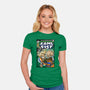 Kame Fist-Womens-Fitted-Tee-Arinesart