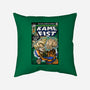 Kame Fist-None-Removable Cover w Insert-Throw Pillow-Arinesart