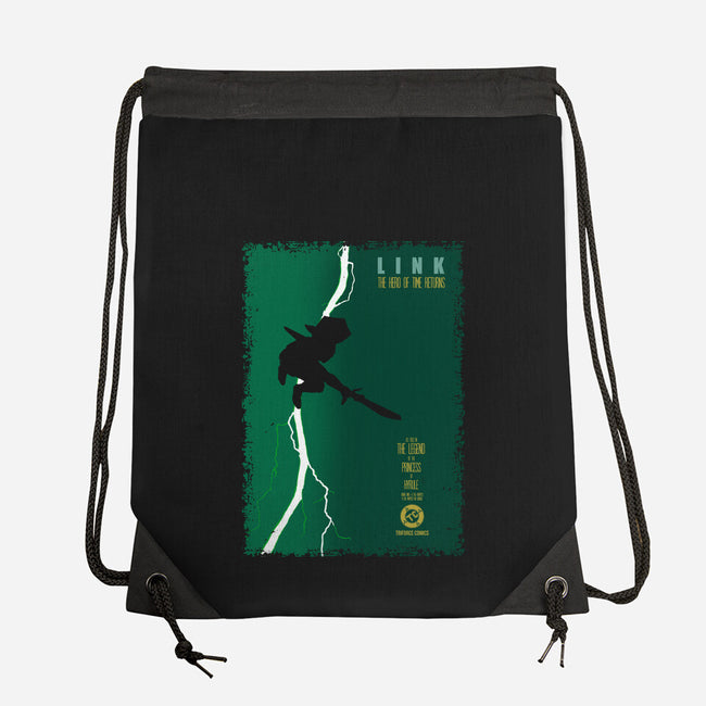 Hero Of Time Returns-None-Drawstring-Bag-Arinesart