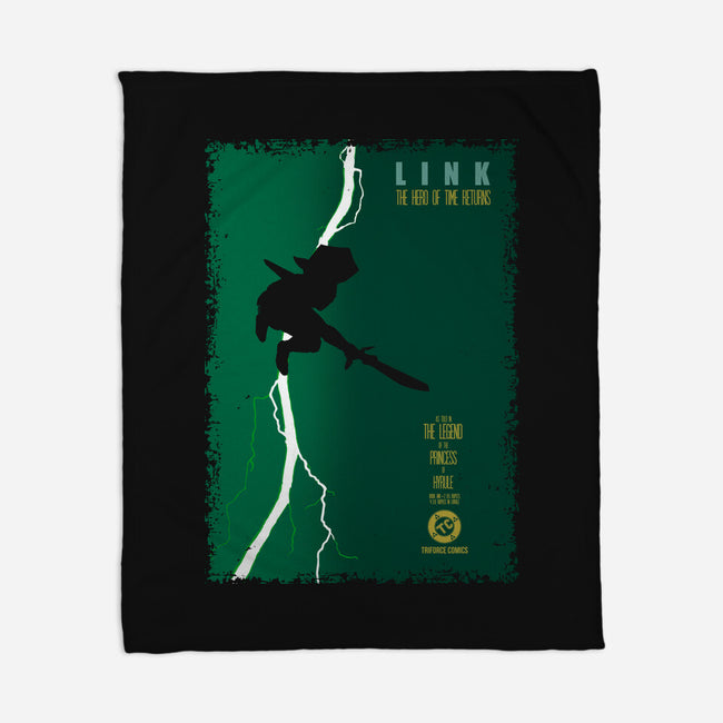 Hero Of Time Returns-None-Fleece-Blanket-Arinesart
