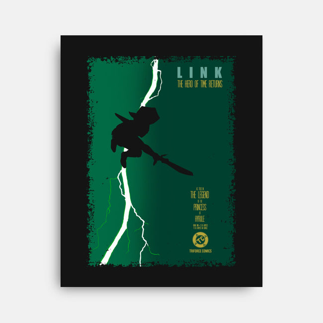 Hero Of Time Returns-None-Stretched-Canvas-Arinesart