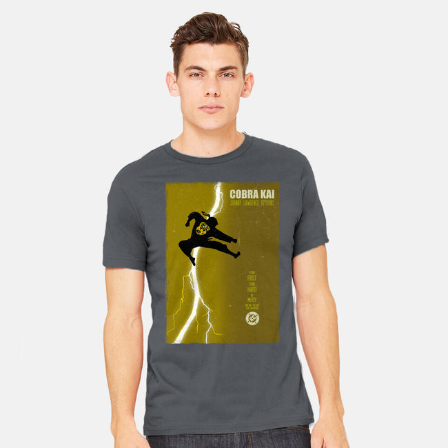 Cobra Kai Returns-Mens-Heavyweight-Tee-Arinesart