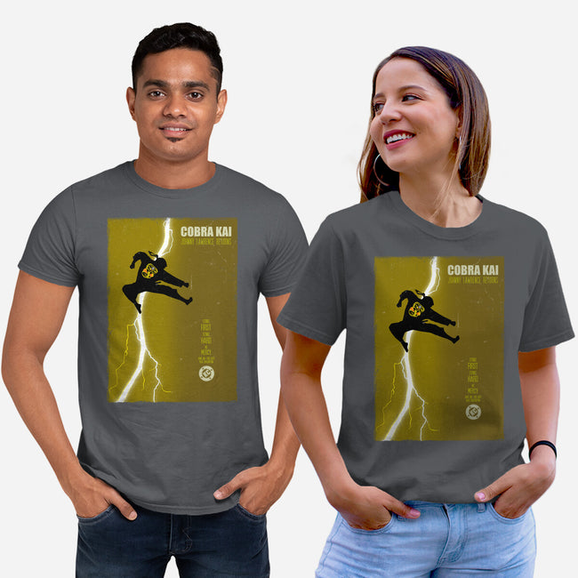 Cobra Kai Returns-Unisex-Basic-Tee-Arinesart