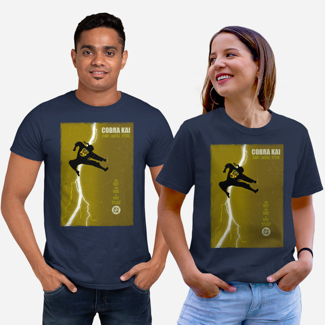 Cobra Kai Returns-Unisex-Basic-Tee-Arinesart