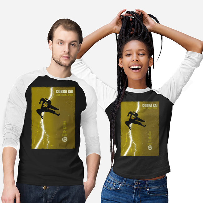 Cobra Kai Returns-Unisex-Baseball-Tee-Arinesart