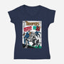 The Sith Lord-Womens-V-Neck-Tee-Arinesart