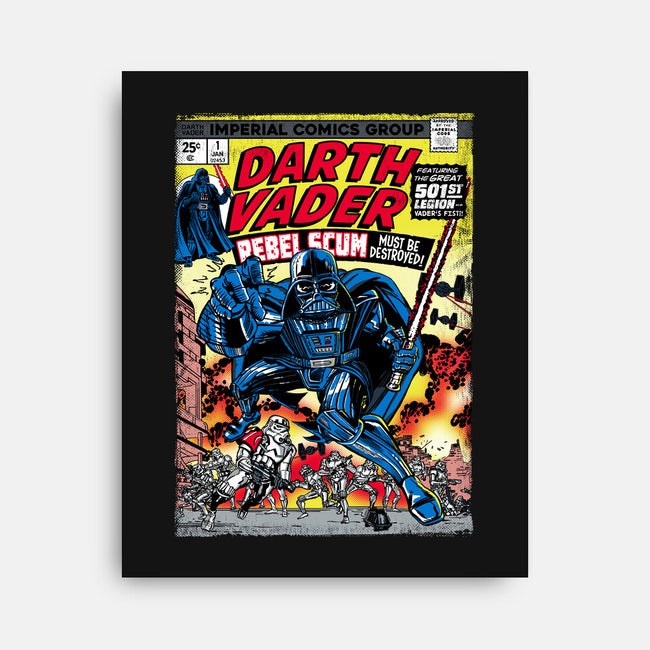 Rebel Scum Must Be Destroyed-None-Stretched-Canvas-Arinesart