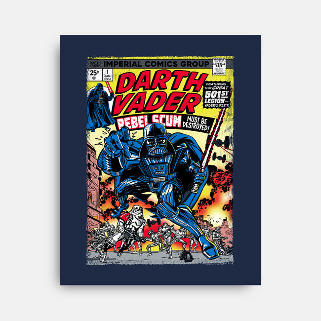 Rebel Scum Must Be Destroyed-None-Stretched-Canvas-Arinesart