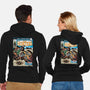 When Bounties Ruled Galaxy-Unisex-Zip-Up-Sweatshirt-Arinesart