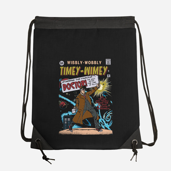 Wibbly-Wobbly Timey-Wimey-None-Drawstring-Bag-Arinesart