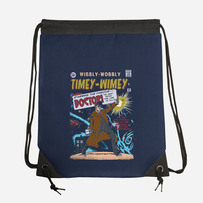 Wibbly-Wobbly Timey-Wimey-None-Drawstring-Bag-Arinesart