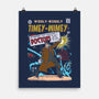 Wibbly-Wobbly Timey-Wimey-None-Matte-Poster-Arinesart