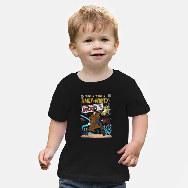 Wibbly-Wobbly Timey-Wimey-Baby-Basic-Tee-Arinesart