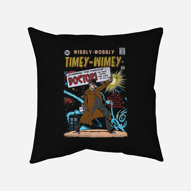 Wibbly-Wobbly Timey-Wimey-None-Removable Cover w Insert-Throw Pillow-Arinesart