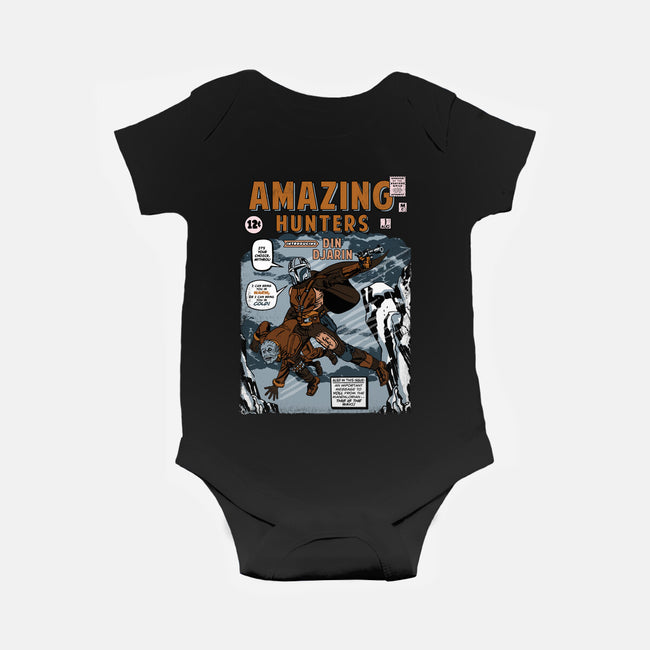 Amazing Hunters-Baby-Basic-Onesie-Arinesart