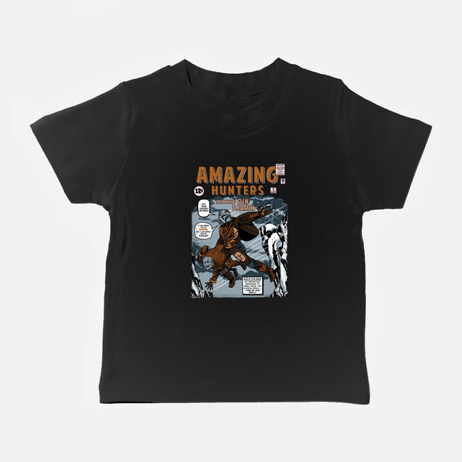 Amazing Hunters-Baby-Basic-Tee-Arinesart