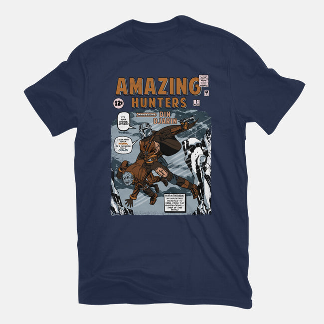 Amazing Hunters-Mens-Heavyweight-Tee-Arinesart