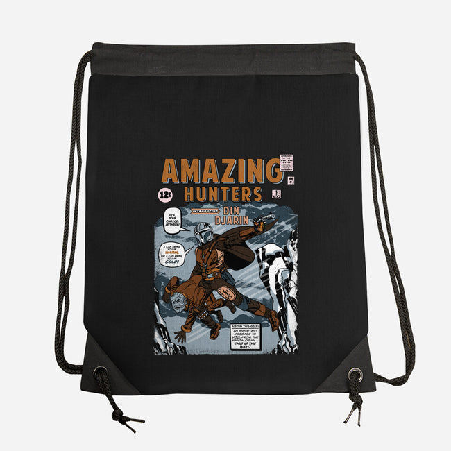 Amazing Hunters-None-Drawstring-Bag-Arinesart