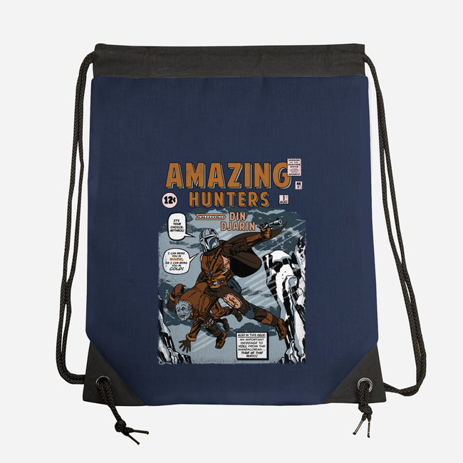 Amazing Hunters-None-Drawstring-Bag-Arinesart