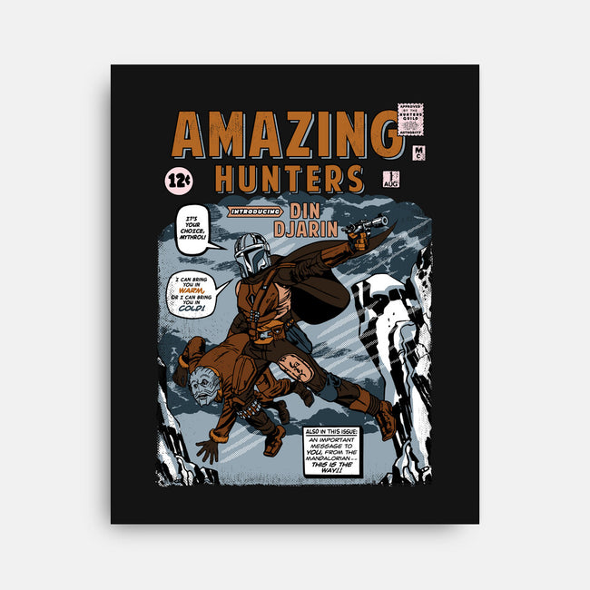 Amazing Hunters-None-Stretched-Canvas-Arinesart