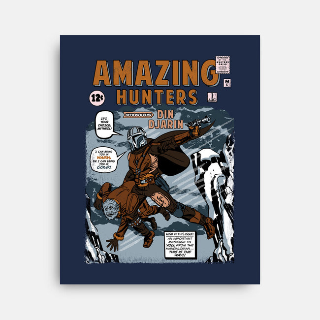 Amazing Hunters-None-Stretched-Canvas-Arinesart