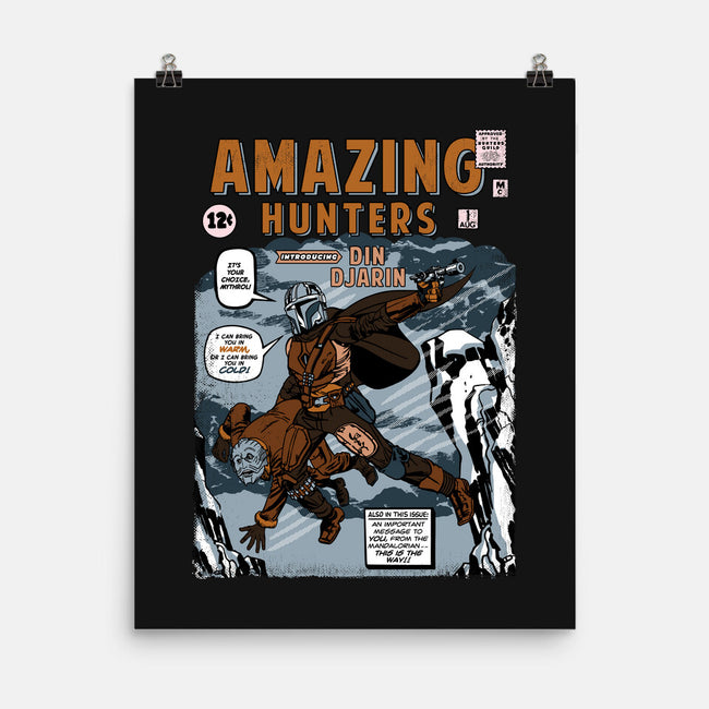 Amazing Hunters-None-Matte-Poster-Arinesart