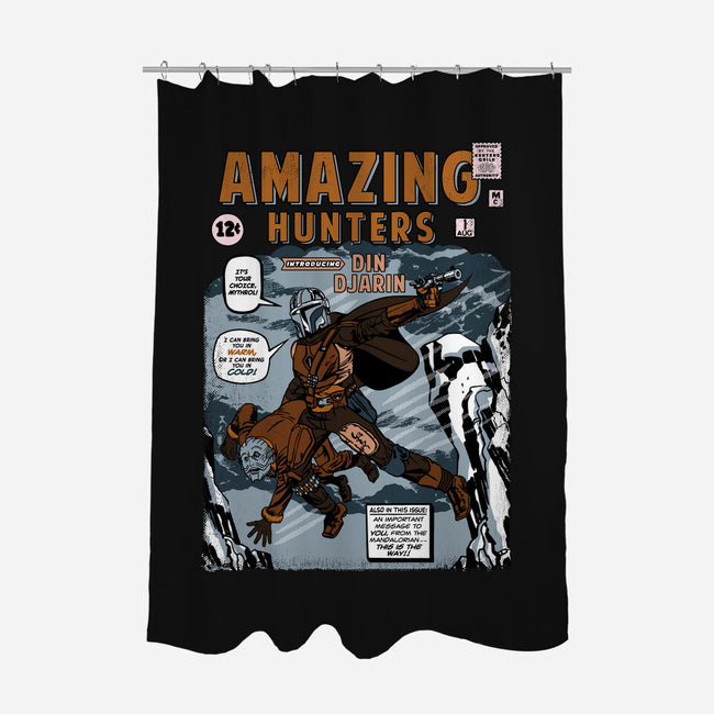 Amazing Hunters-None-Polyester-Shower Curtain-Arinesart