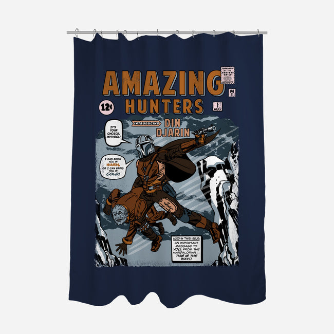 Amazing Hunters-None-Polyester-Shower Curtain-Arinesart