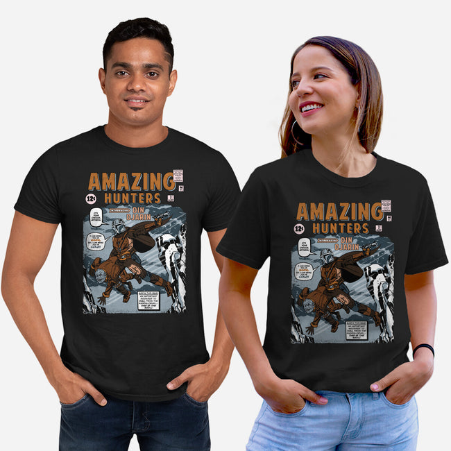 Amazing Hunters-Unisex-Basic-Tee-Arinesart