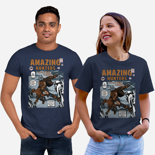 Amazing Hunters-Unisex-Basic-Tee-Arinesart