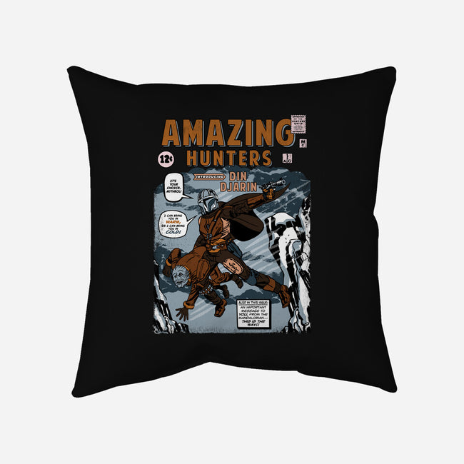 Amazing Hunters-None-Removable Cover w Insert-Throw Pillow-Arinesart