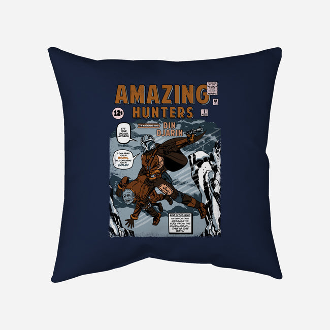 Amazing Hunters-None-Removable Cover w Insert-Throw Pillow-Arinesart