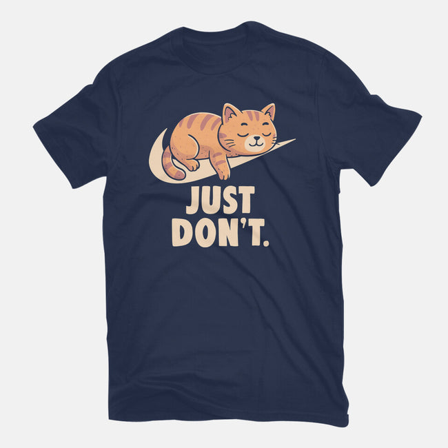 Just Don't-Womens-Basic-Tee-koalastudio