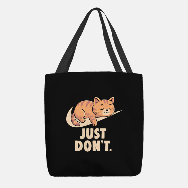Just Don't-None-Basic Tote-Bag-koalastudio