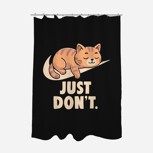 Just Don't-None-Polyester-Shower Curtain-koalastudio